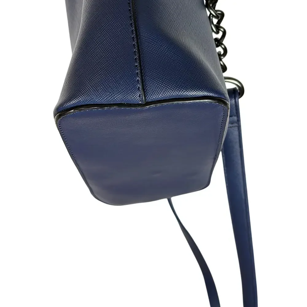 Steve Madden Cindy Navy Dome Crossbody Bag